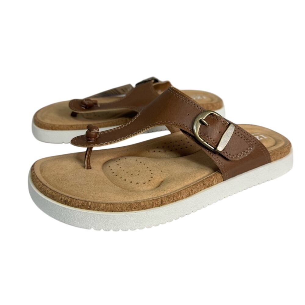 IZOD Women’s Sandals Size 9 Moleskin Footbed NEW # box 897 - Picture 7 of 10